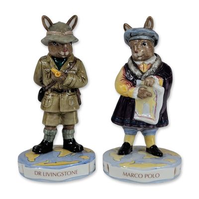 Sale Photo Thumbnail #330: Royal Doulton Explorers Bunnykins Figurines