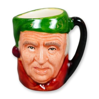 Sale Photo Thumbnail #188: Royal Doulton Colorway Tiny Dickens Character Jug, Scrooge D6683