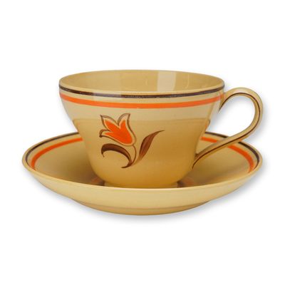 Sale Photo Thumbnail #93: 2pc Wedgwood Earthenware Cup and Saucer