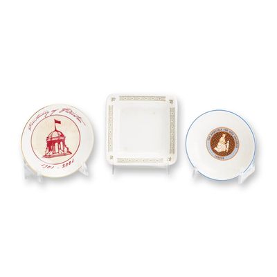 Sale Photo Thumbnail #261: 3pc Wedgwood Bone China Commemorative Trinket Dishes