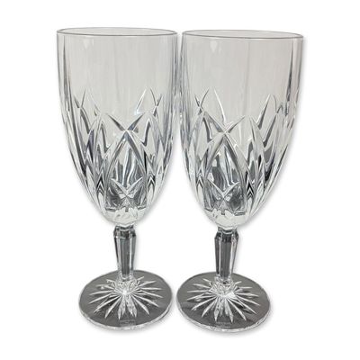 Sale Photo Thumbnail #73: Pair of Marquis by Waterford Crystal Brookside Iced Tea Glasses