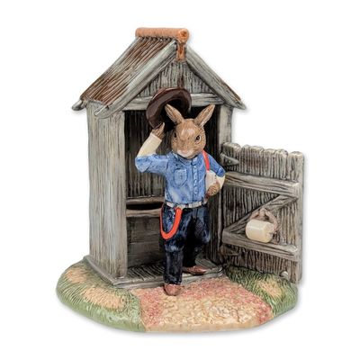 Sale Photo Thumbnail #181: Royal Doulton Outdoor Dunny Bunnykins Limited Edition Figurine DB497