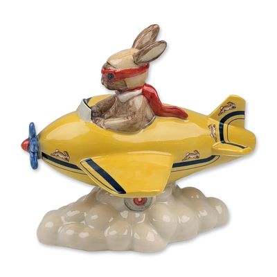 Sale Photo Thumbnail #30: Royal Doulton Chocs Away Bunnykins Figurine DB267