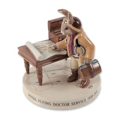Sale Photo Thumbnail #177: Royal Doulton Bunnykins Flying Doctor DB 468 Figurine