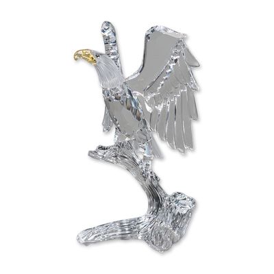 Sale Photo Thumbnail #208: Swarovski Silver Crystal Figurine,  Bald Eagle