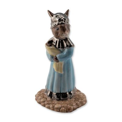 Sale Photo Thumbnail #332: Royal Doulton Platinum Edition Figurine, Judy Bunnykins DB235