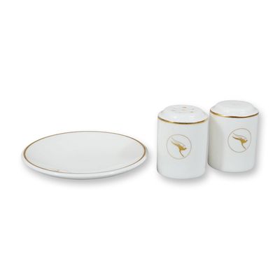 Sale Photo Thumbnail #104: A Trio of Wedgwood Qantas Airways Bone China Airline Service Tableware