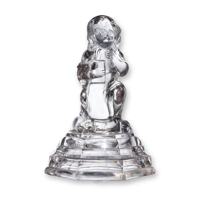 Sale Photo Thumbnail #360: Hobbs Brockunier Little Samuel EAPG Figurine Stem