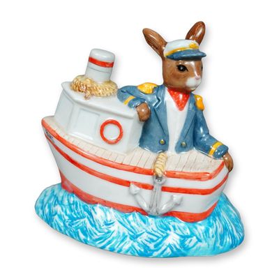 Sale Photo Thumbnail #328: Royal Doulton Bunnykins Limited Edition Figurine, Ships Ahoy DB279