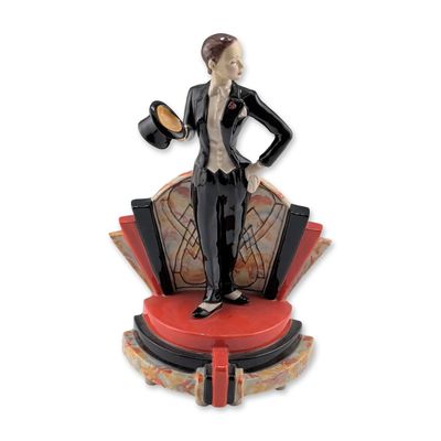 Sale Photo Thumbnail #2: Kevin Francis LE Bloomsbury Bo Ceramic Figurine, Signed