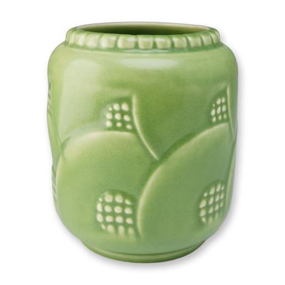 Sale Photo Thumbnail #400: Wedgwood Art Deco Matte Green Glazed Vase, circa 1932