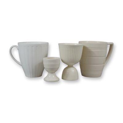 Sale Photo Thumbnail #103: A 4 Piece Collection of Wedgwood Bone China Including Night and Day, Edme, and Conran Patterns