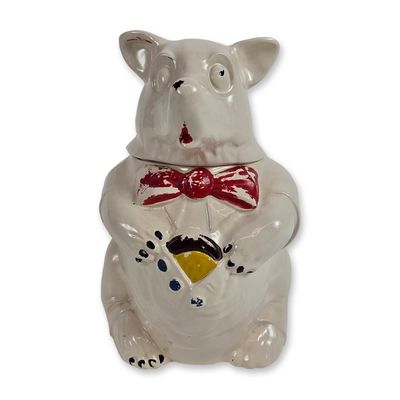 Sale Photo Thumbnail #442: McCoy Ceramic Glazed Ceramic Bear Cookie Jar