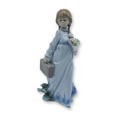 Sale Photo Thumbnail #321: Lladro Porcelain Figurine, School Days 1007604