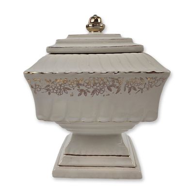 Sale Photo Thumbnail #448: McCoy USA Wedding Cake Covered Jar