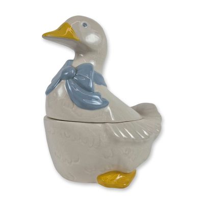 Sale Photo Thumbnail #291: Vintage Ceramic Mother Goose Cookie Jar