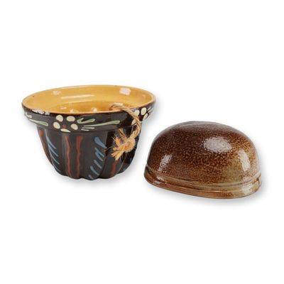 Sale Photo Thumbnail #135: A Pair of Vintage Pottery Kugelhopf and Pudding Molds
