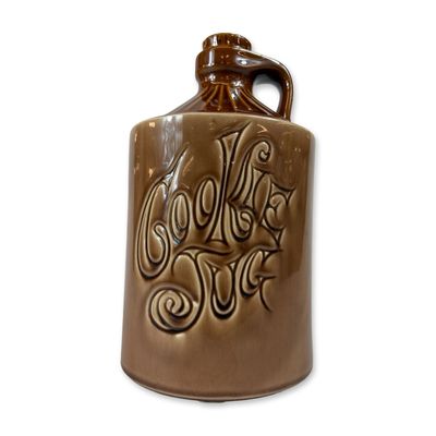 Sale Photo Thumbnail #145: McCoy Ceramic Brown Ceramic Cookie Jug