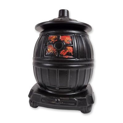 Sale Photo Thumbnail #141: McCoy Ceramic Potbelly Stove Cookie Jar