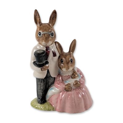 Sale Photo Thumbnail #327: Royal Doulton Bunnykins Family Photograph Figurine