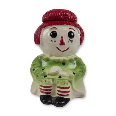 Sale Photo Thumbnail #446: McCoy Raggedy Ann Ceramic Cookie Jar
