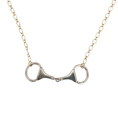 Sale Photo Thumbnail #526: HaDa Collection Sterling Snaffle Bit Necklace