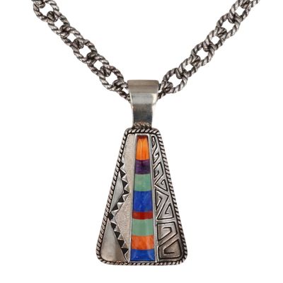 Sale Photo Thumbnail #337: Carolyn Pollack Relios Sterling Multi-Stone Necklace