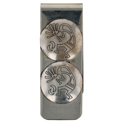 Sale Photo Thumbnail #390: Betta Lee Navajo Sterling Kokopelli Money Clip