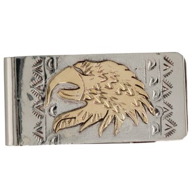 Sale Photo Thumbnail #484: Genevieve Jones Navajo Sterling Eagle Money Clip