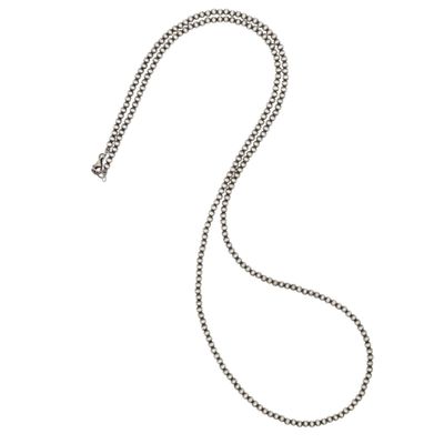 Sale Photo Thumbnail #10: Southwest Sterling Oxidized Bead Necklace
