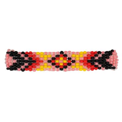 Sale Photo Thumbnail #407: Louise Yazzie Navajo Microbead Hair Clip