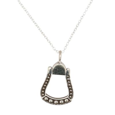 Sale Photo Thumbnail #23: HaDa Collection Sterling Stirrup Necklace