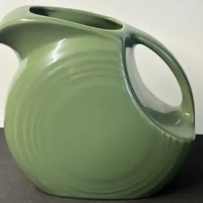 Fiesta Ware Green Pitcher