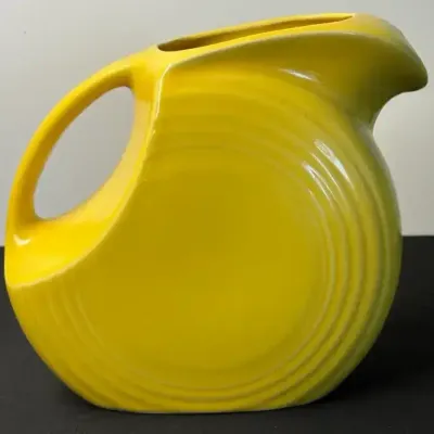 Fiesta Ware Yellow Pitcher