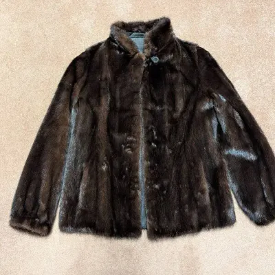 Saga Selected Mink Turkis On N. Ali (No Size Listed On Garment)