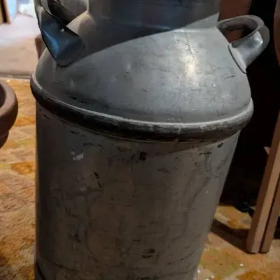 Vintage Medoland Metal Milk Can