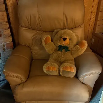 LaZBoy Recliner & JC Penny Collection Teddy Bear 