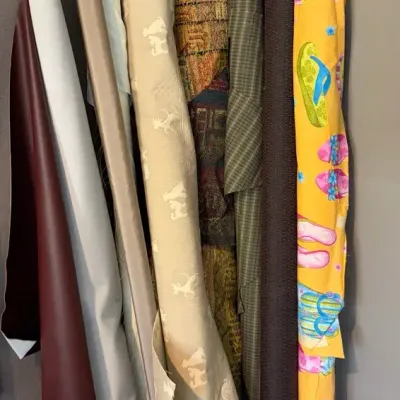 Assorted Upholstery & Decorative Fabric Rolls