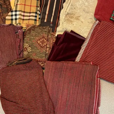 Assorted Decorative Upholstery & Home Decor Fabric