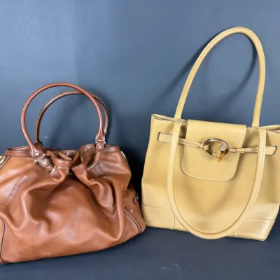 Cole Haan & Tramontano Napoli Leather Handbags