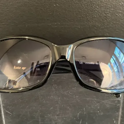 Authenticated Kate Spade Vivians 807 Y7 Black & Tortoiseshell Sunglasses