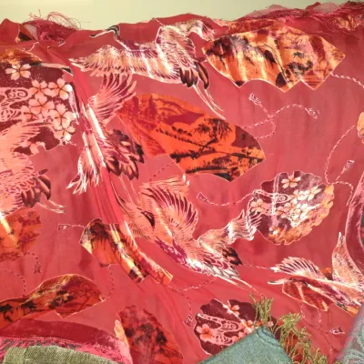 Sale Photo Thumbnail #914: Collection of Scarves and Shawls