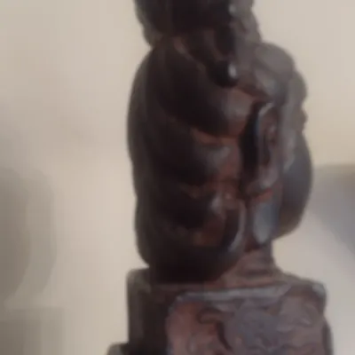 Sale Photo Thumbnail #18: Resin Asian Religious Figure Bust
