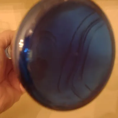 Sale Photo Thumbnail #151: Cobalt Blue Tapered Glass Bud Vase