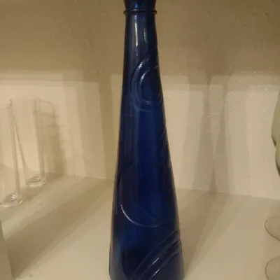 Sale Photo Thumbnail #148: Cobalt Blue Tapered Glass Bud Vase