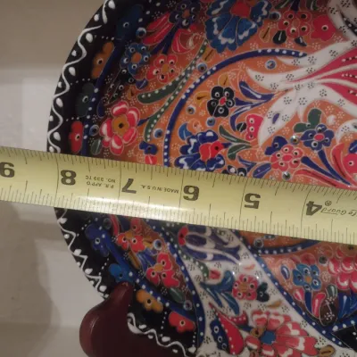 Sale Photo Thumbnail #119: Hand Painted Iznik Style Pottery Bowl
