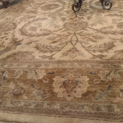 Sale Photo Thumbnail #644: Earthtone Oriental Style Area Rug 14'x10'