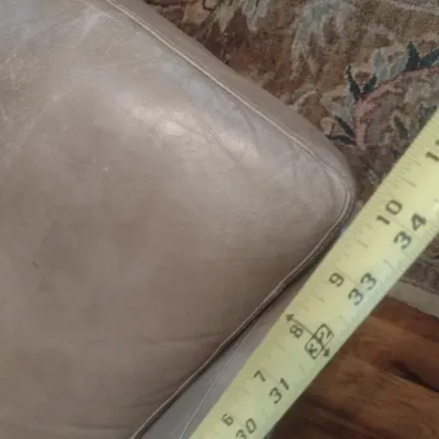 Sale Photo Thumbnail #705: Faux Leather Cushioned Formal Chair