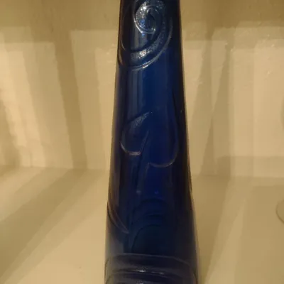 Sale Photo Thumbnail #152: Cobalt Blue Tapered Glass Bud Vase