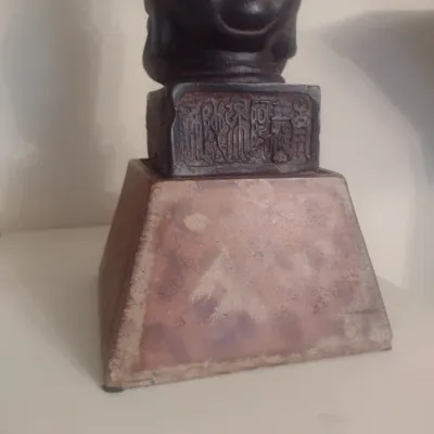 Sale Photo Thumbnail #15: Resin Asian Religious Figure Bust